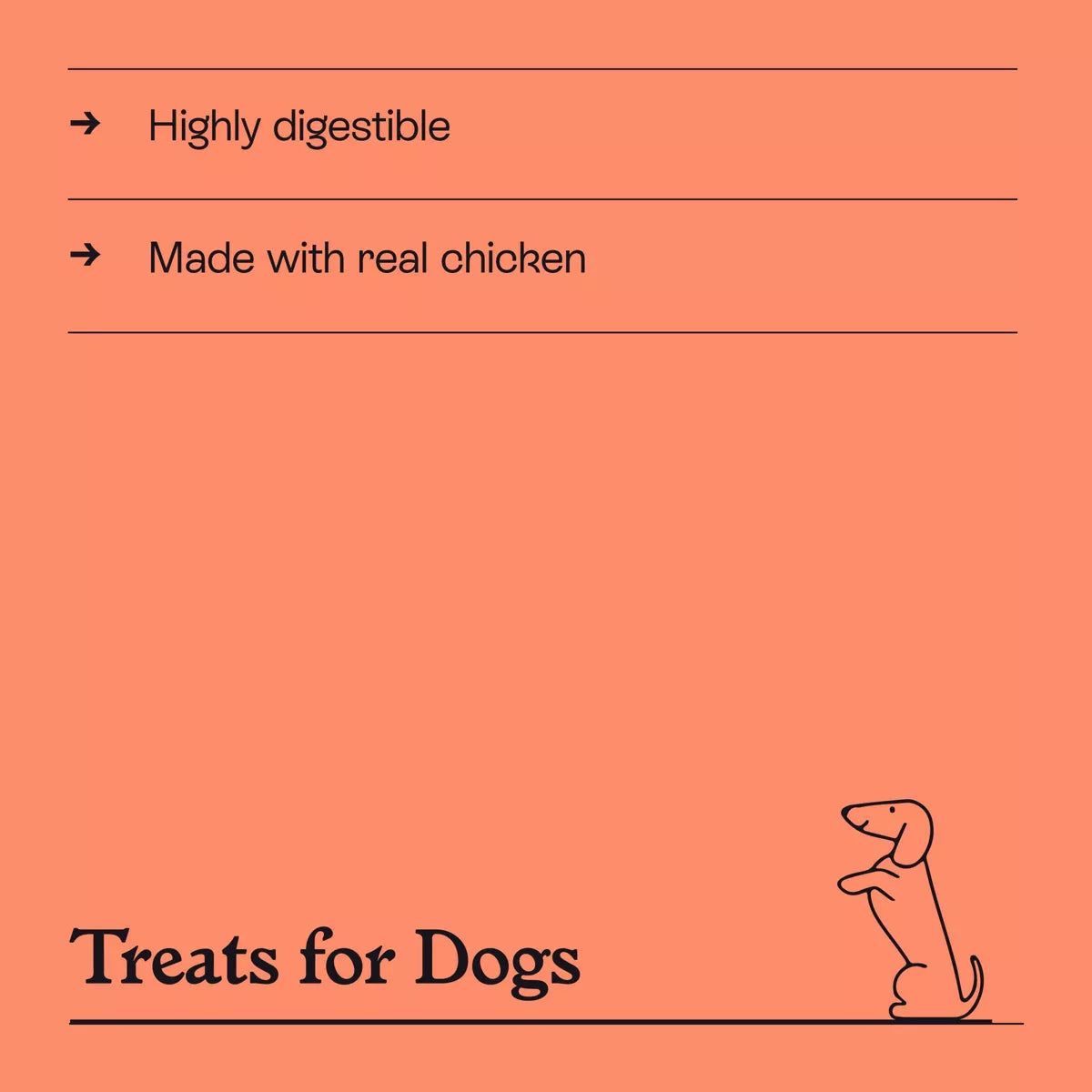 Rawhide-Free Chicken Recipe Stick Dog Treat - 3.5Oz/10Ct - Kindfull™
