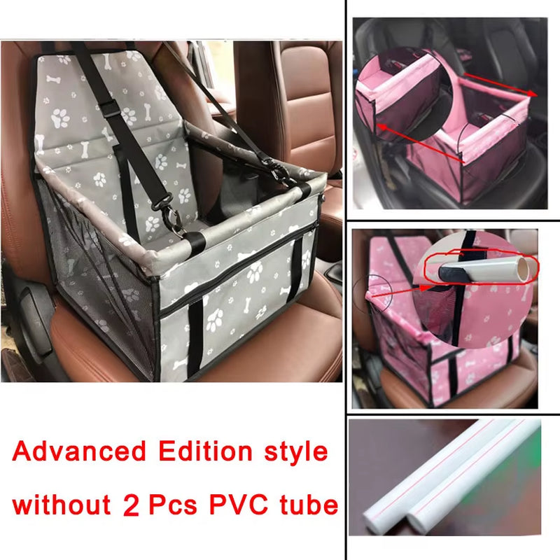 2025 High Quality Breathable Pets Carrier Car Seat Basket Safe Travel Carrier House Kennel Puppy Handbag Outdoor Pet Supplies