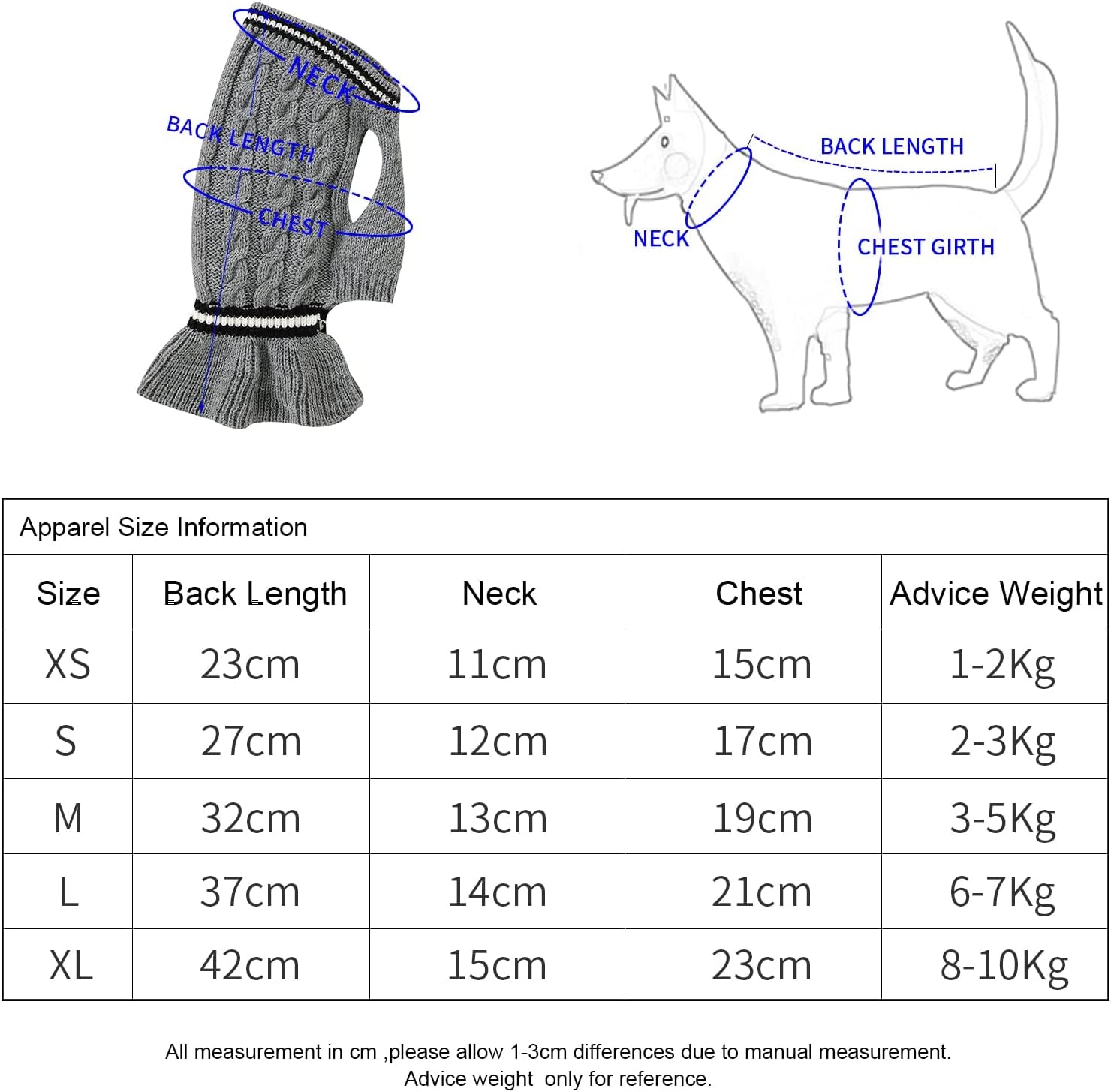 Pet Sweaters for Small Dogs Girl Sweaters to Knit Dog Warm Winter Clothes Pullover Fall Dog Dress for Puppy Cat Small Dog Sweater Chihuahua Red Dog Dress Medium Dog Sweater