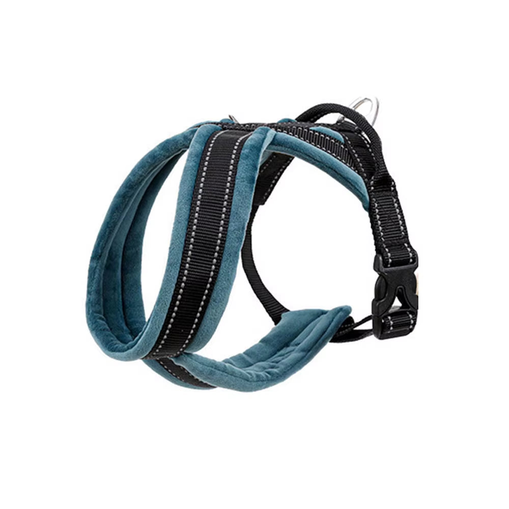 Pet Dog Harness Vest Reflective Breathable Padded Traction Chest Vest Leash for Small Medium Large Dogs Outdoor Pet Supplies