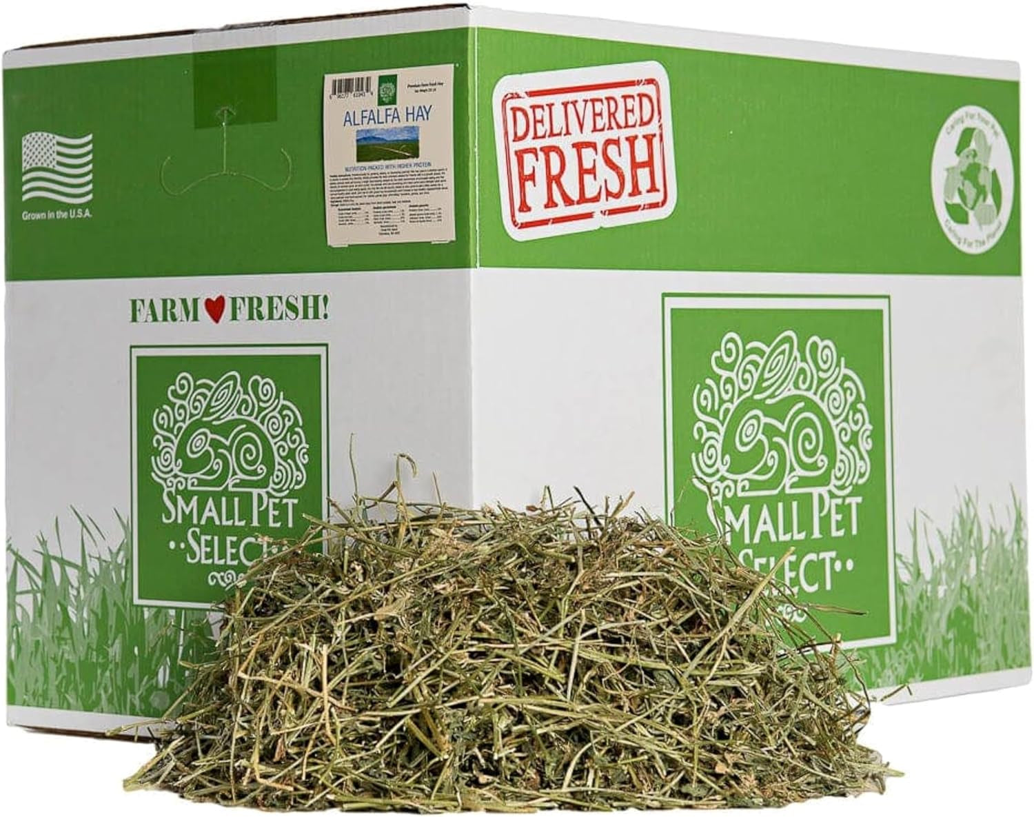 Alfalfa Hay Pet Food, 20 LB