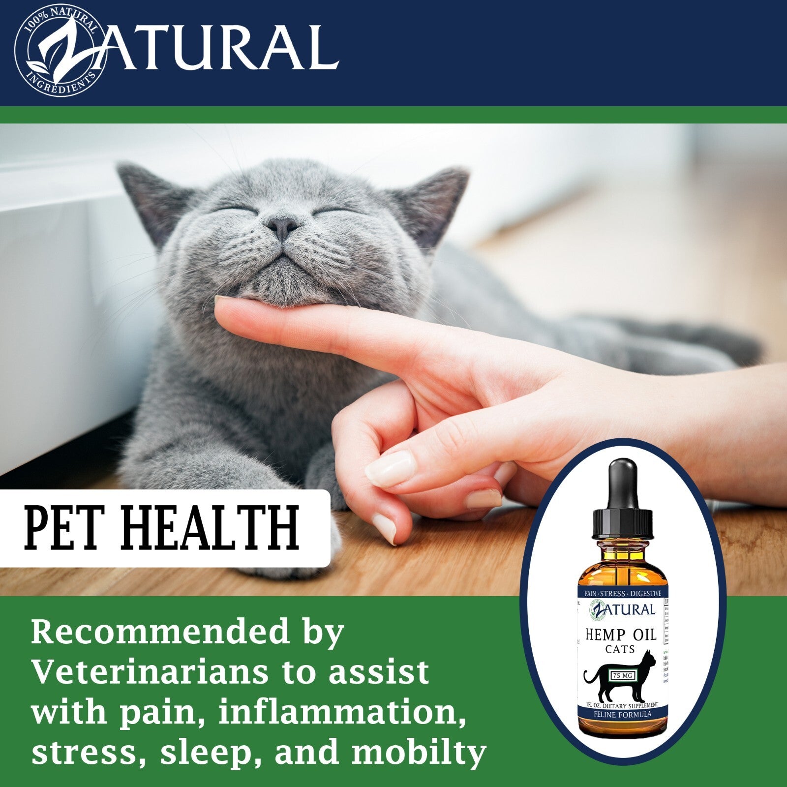 Feline Oil Drops - Pet Wellness