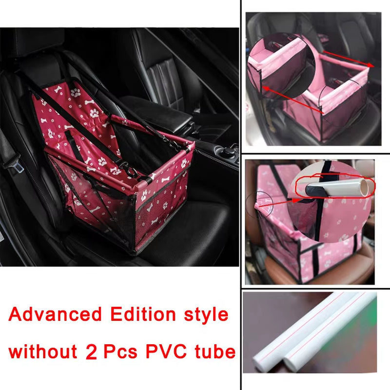 2025 High Quality Breathable Pets Carrier Car Seat Basket Safe Travel Carrier House Kennel Puppy Handbag Outdoor Pet Supplies