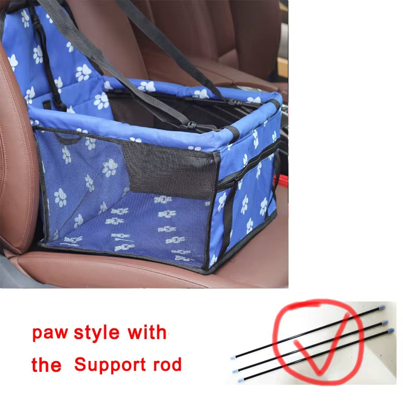 2025 High Quality Breathable Pets Carrier Car Seat Basket Safe Travel Carrier House Kennel Puppy Handbag Outdoor Pet Supplies