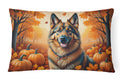 Belgian Tervuren Fall Throw Pillow