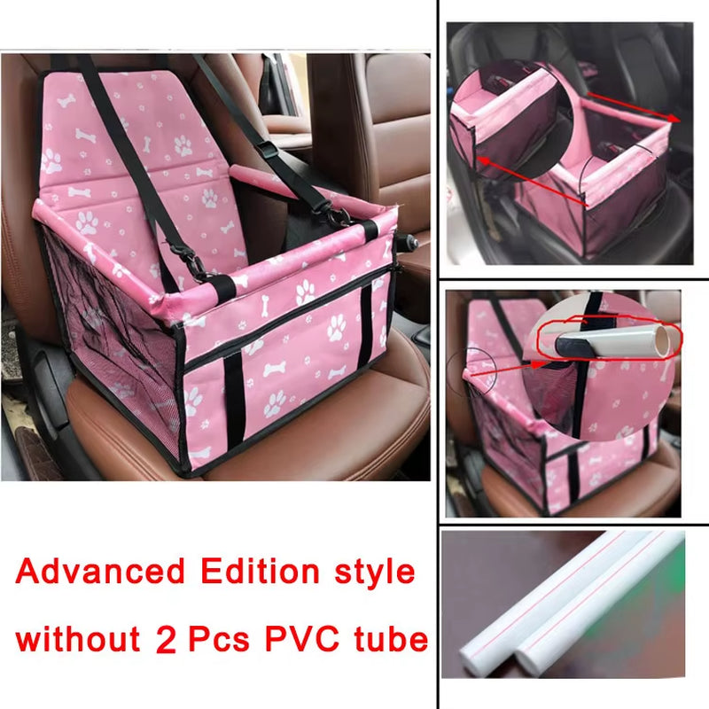 2025 High Quality Breathable Pets Carrier Car Seat Basket Safe Travel Carrier House Kennel Puppy Handbag Outdoor Pet Supplies