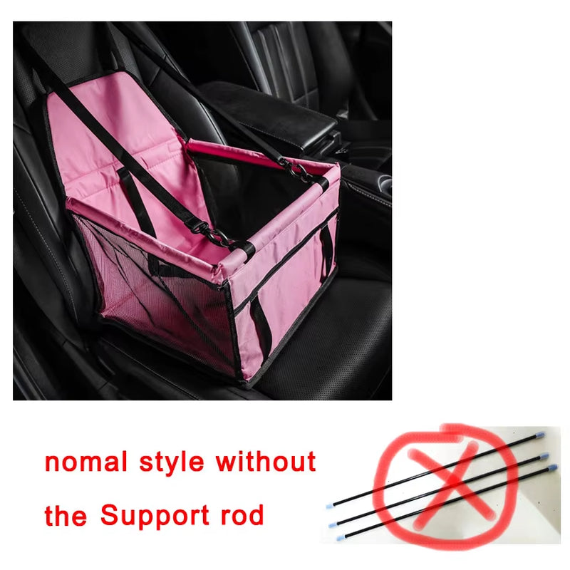 2025 High Quality Breathable Pets Carrier Car Seat Basket Safe Travel Carrier House Kennel Puppy Handbag Outdoor Pet Supplies