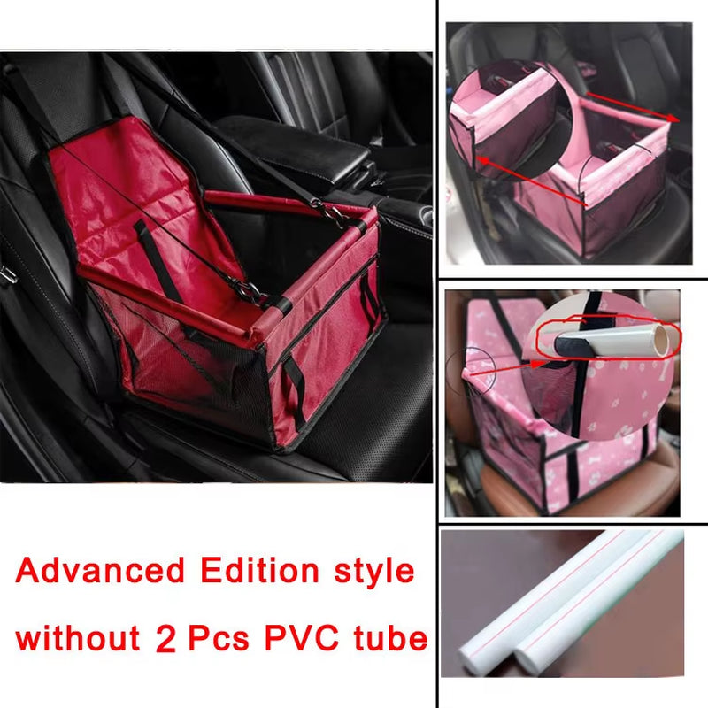 2025 High Quality Breathable Pets Carrier Car Seat Basket Safe Travel Carrier House Kennel Puppy Handbag Outdoor Pet Supplies