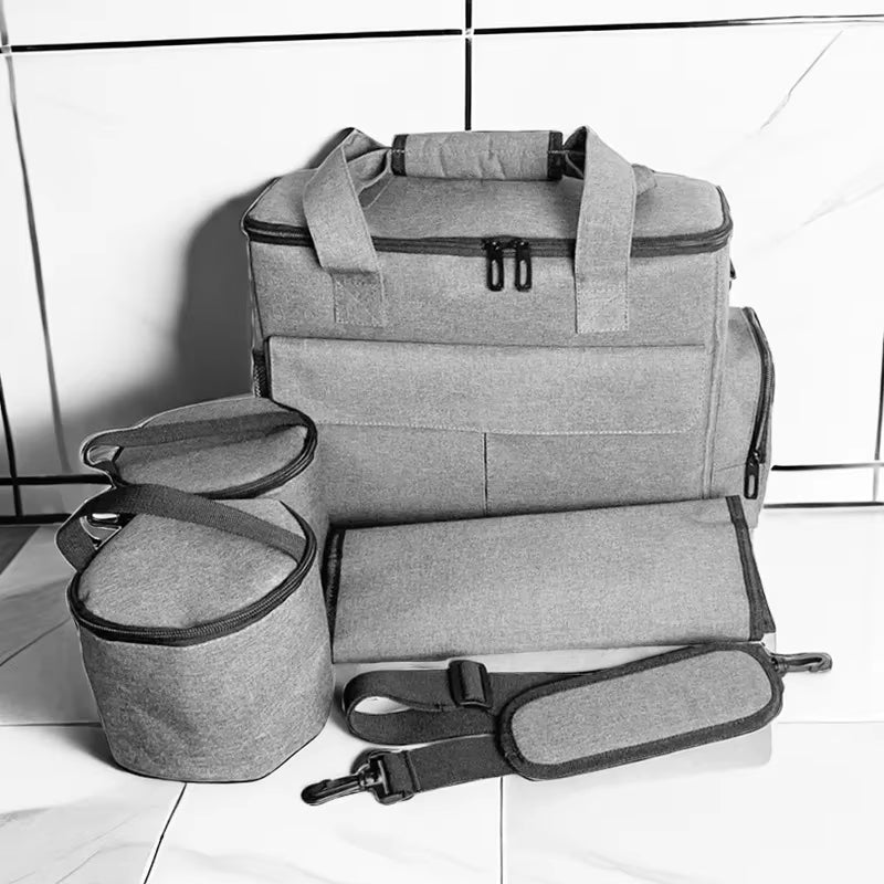 Multifunctional Dog Travel Bag - Durable Pet Carrier Organizer with Spacious Design Easy to Pack Perfect for Travel Accessories