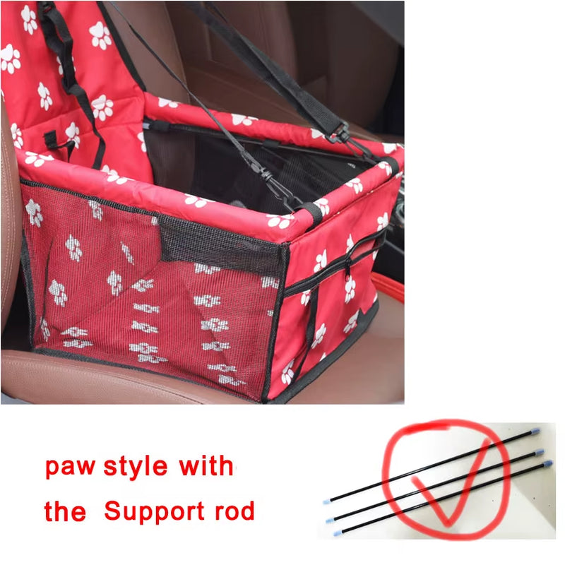 2025 High Quality Breathable Pets Carrier Car Seat Basket Safe Travel Carrier House Kennel Puppy Handbag Outdoor Pet Supplies