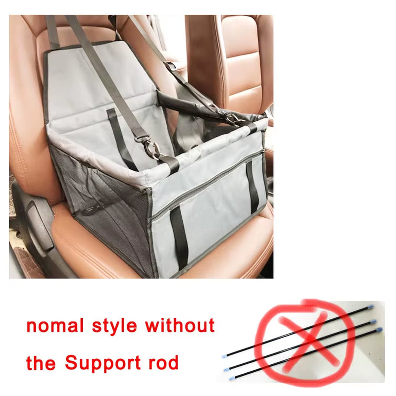 2025 High Quality Breathable Pets Carrier Car Seat Basket Safe Travel Carrier House Kennel Puppy Handbag Outdoor Pet Supplies