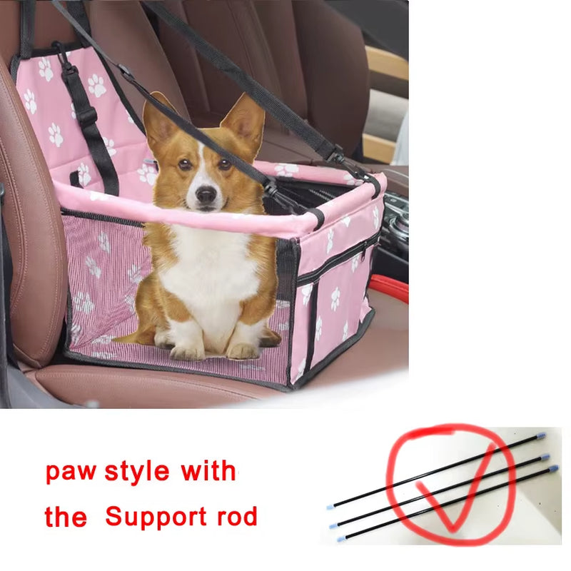 2025 High Quality Breathable Pets Carrier Car Seat Basket Safe Travel Carrier House Kennel Puppy Handbag Outdoor Pet Supplies
